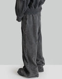 FENG CHEN WANG - WASHED SEAMING SWEATPANTS - 082plus