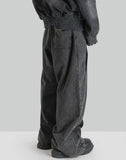 FENG CHEN WANG - WASHED SEAMING SWEATPANTS - 082plus