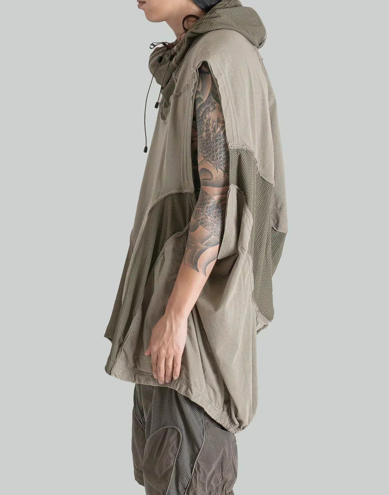 HAMCUS - TM / NAMELESS HOODED TANK TOP - 082plus