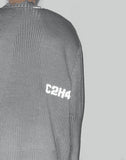 C2H4 - ARC SCULPTURE KNIT SWEATER - 082plus
