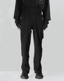 ASTEROID RIVET ZIPPERED SWEATPANTS