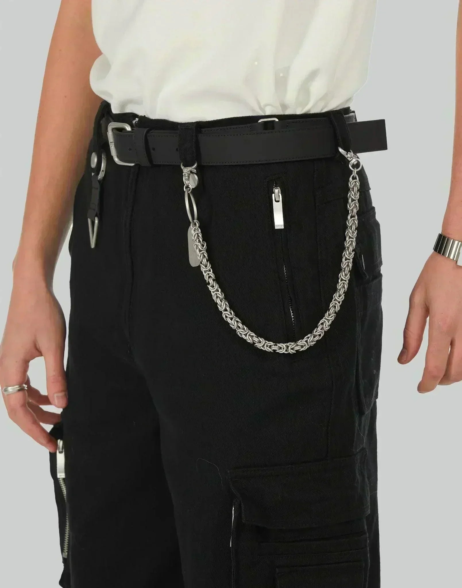 C2H4 - Basics Pants Chain - 082plus