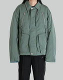 Contrast Knitted Flight Jacket