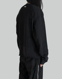 C2H4 - Distressed Panelled Vagrant Crewneck - 082plus