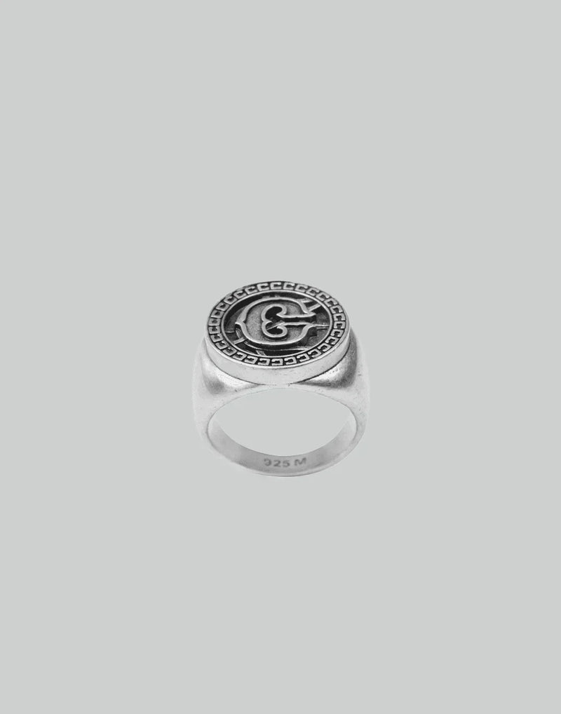 C2H4 - “Future Yacht Club” EMBLEM BADGE RING - 082plus