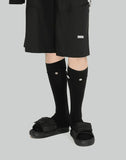 C2H4 - “Future Yacht Club” EMBLEM BUTTON SOCKS - 082plus