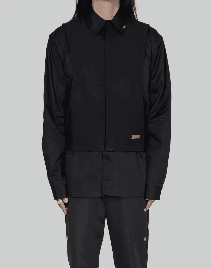 C2H4 - “Future Yacht Club” LAYERED TWO PIECES SHIRT - 082plus