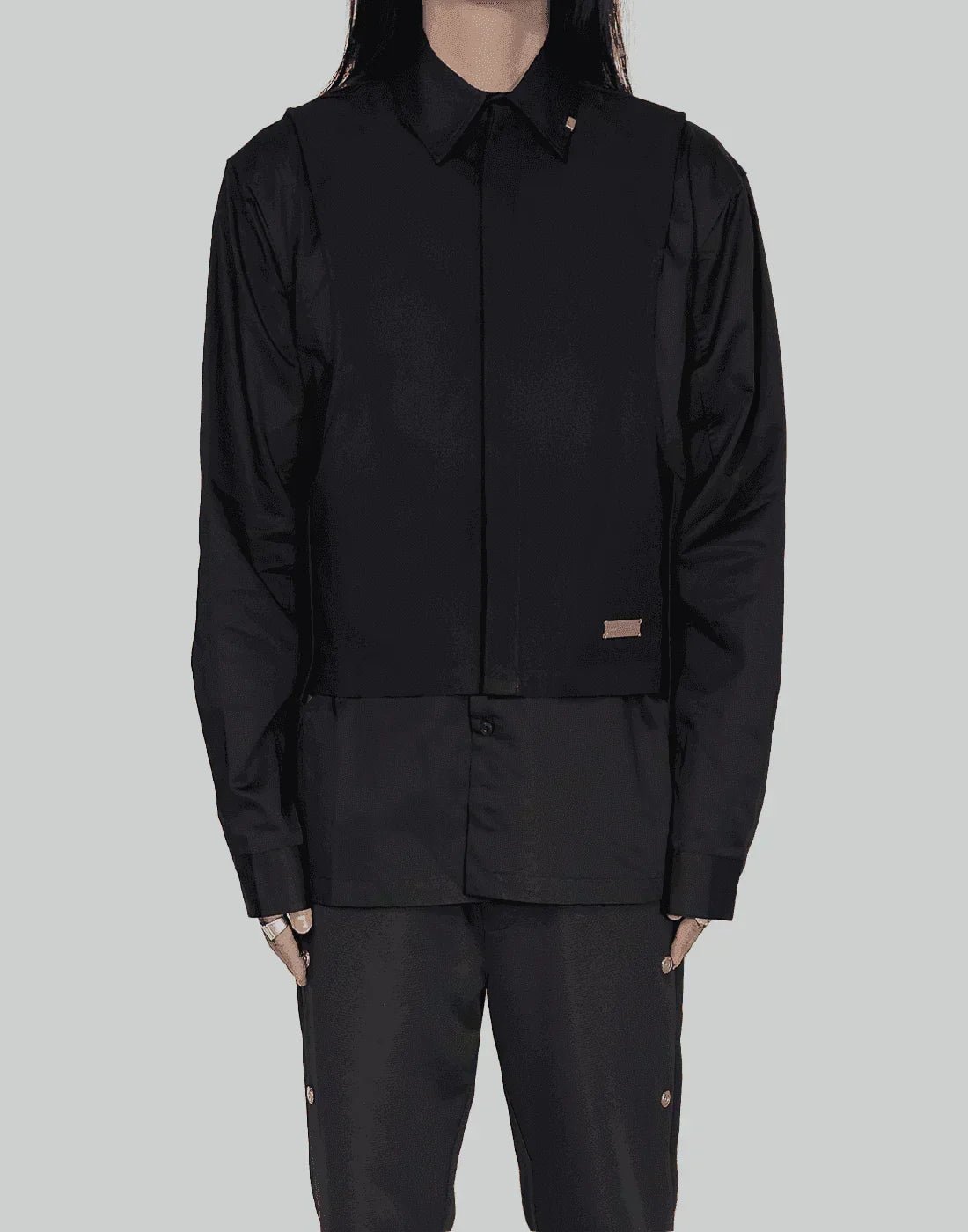 C2H4 - “Future Yacht Club” LAYERED TWO PIECES SHIRT - 082plus