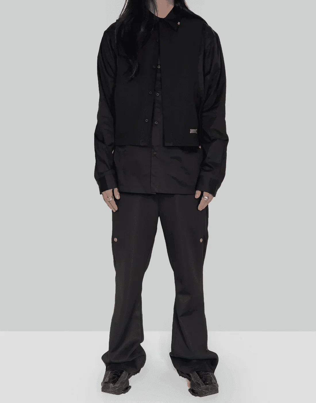 C2H4 - “Future Yacht Club” LAYERED TWO PIECES SHIRT - 082plus