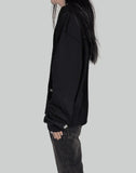 C2H4 - “Future Yacht Club” SOLID KNIT PANELLED CREWNECK - 082plus