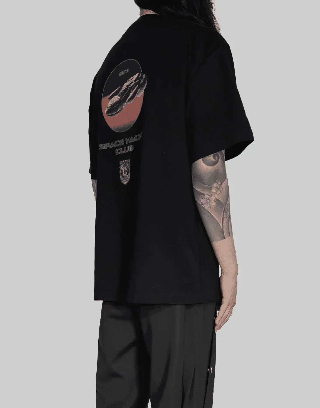 C2H4 - “Future Yacht Club” “SPACE YACHT” T-SHIRT - 082plus