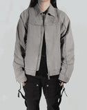 GARMENT DYE PANELLED STREAMLINE WORK JACKET