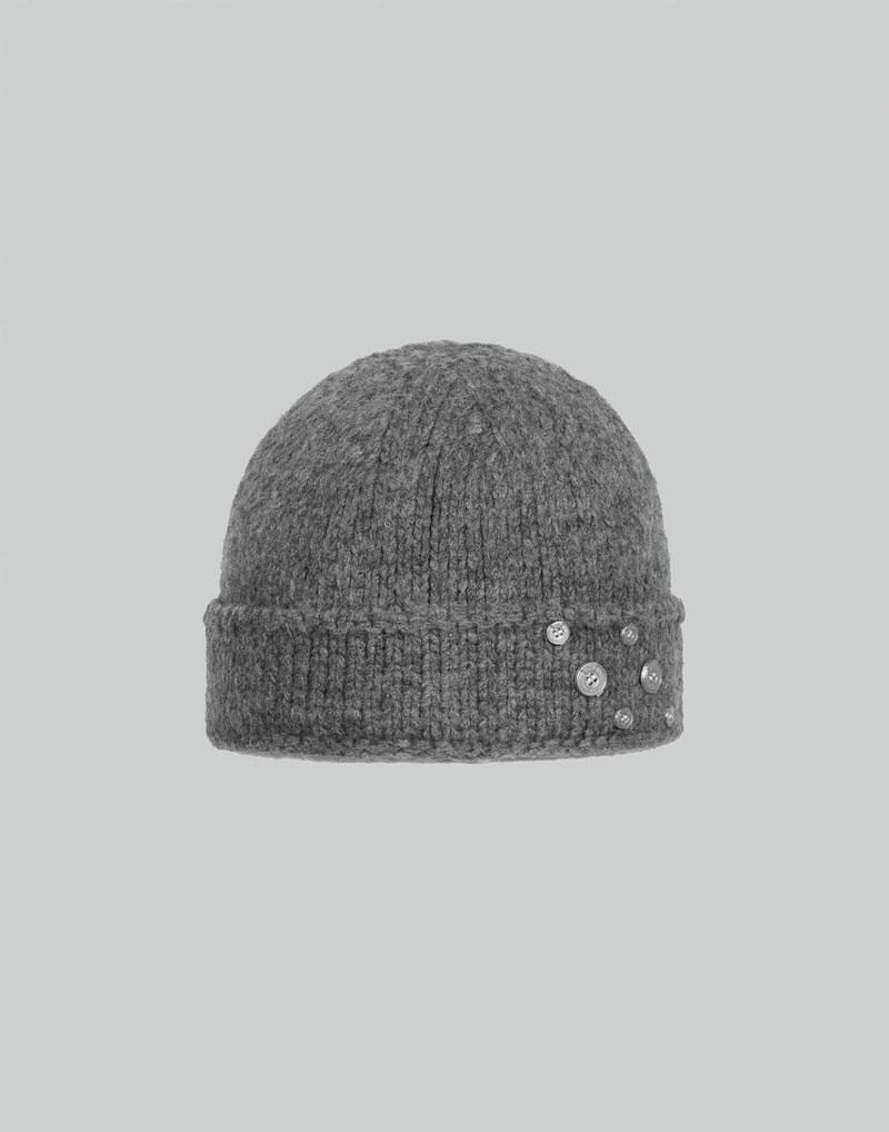C2H4 - "Parallel Spot" Knit Covert Beanie - 082plus