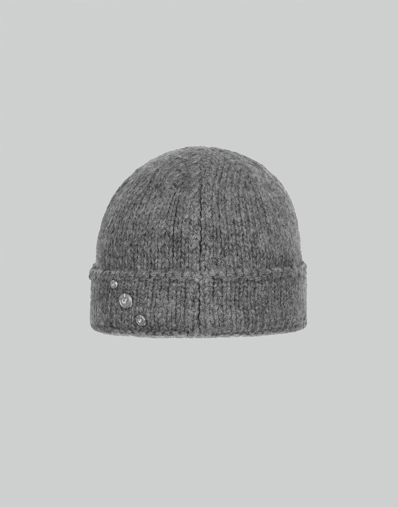 C2H4 - "Parallel Spot" Knit Covert Beanie - 082plus