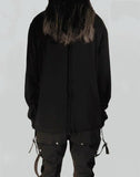 C2H4 - “PROVERB” RAW EDGE LONG SLEEVE T-SHIRT - 082plus