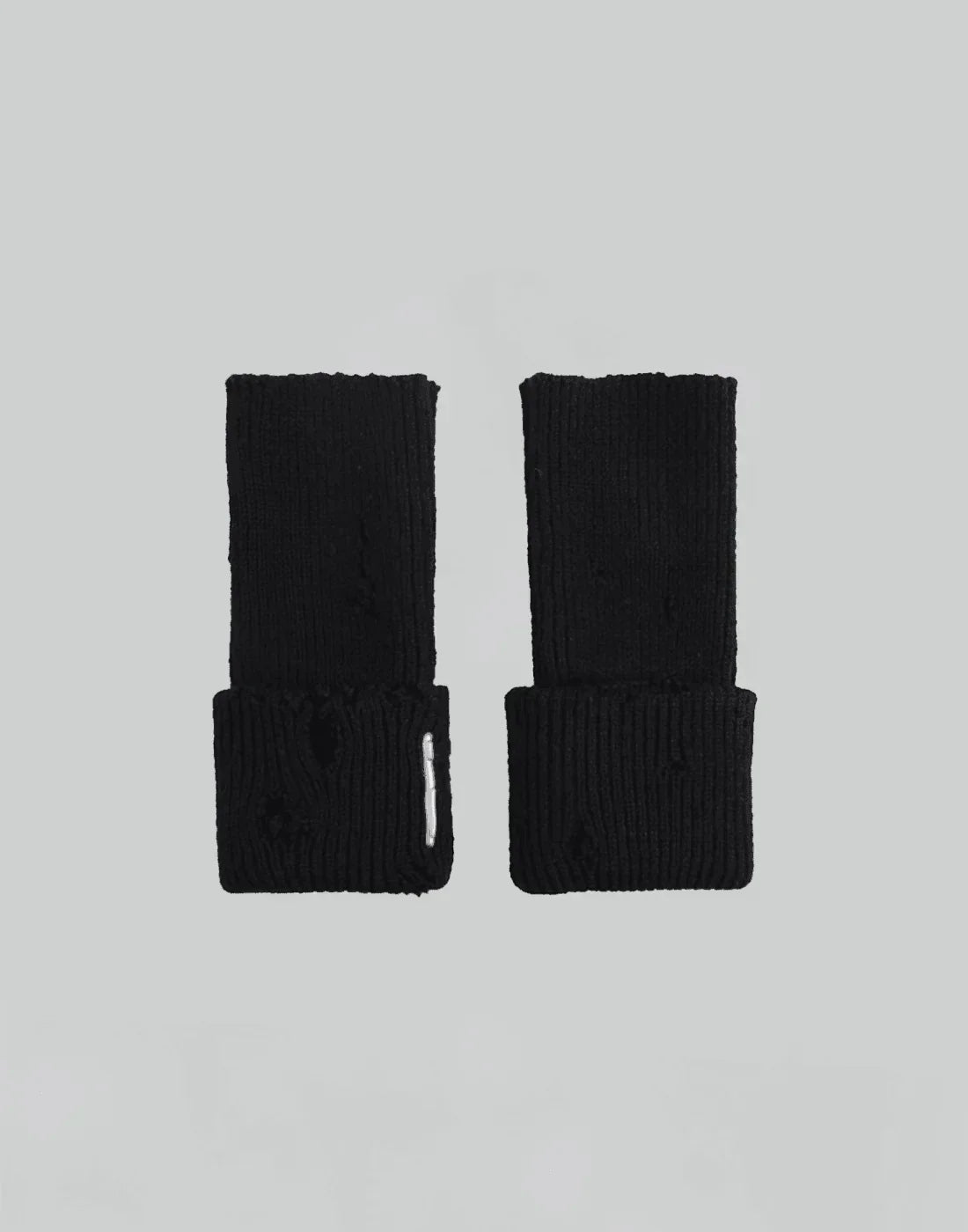 C2H4 - RUIN DISTRESSED HALF-HAND GLOVES - 082plus