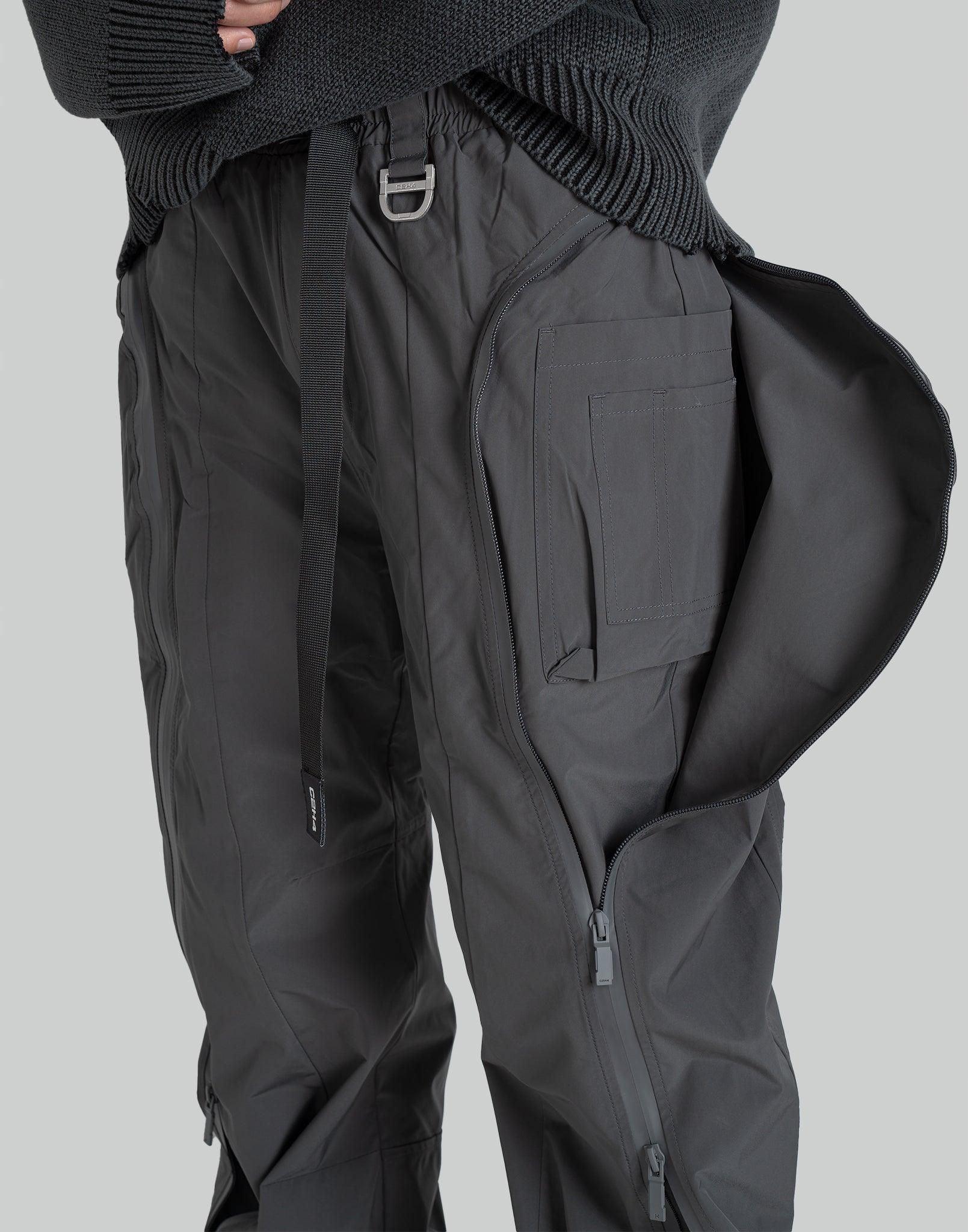 C2H4 - Stereoscopic Zippered Ski Pants - 082plus