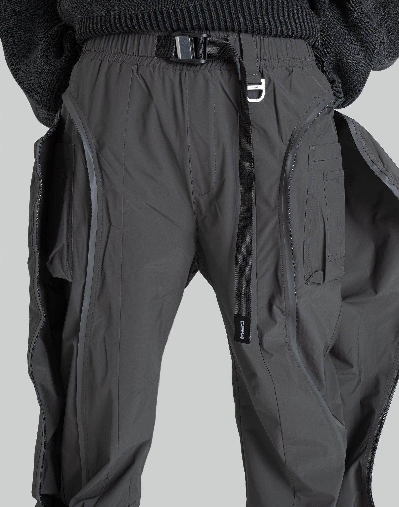 C2H4 - Stereoscopic Zippered Ski Pants - 082plus