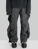 Stereoscopic Zippered Ski Pants