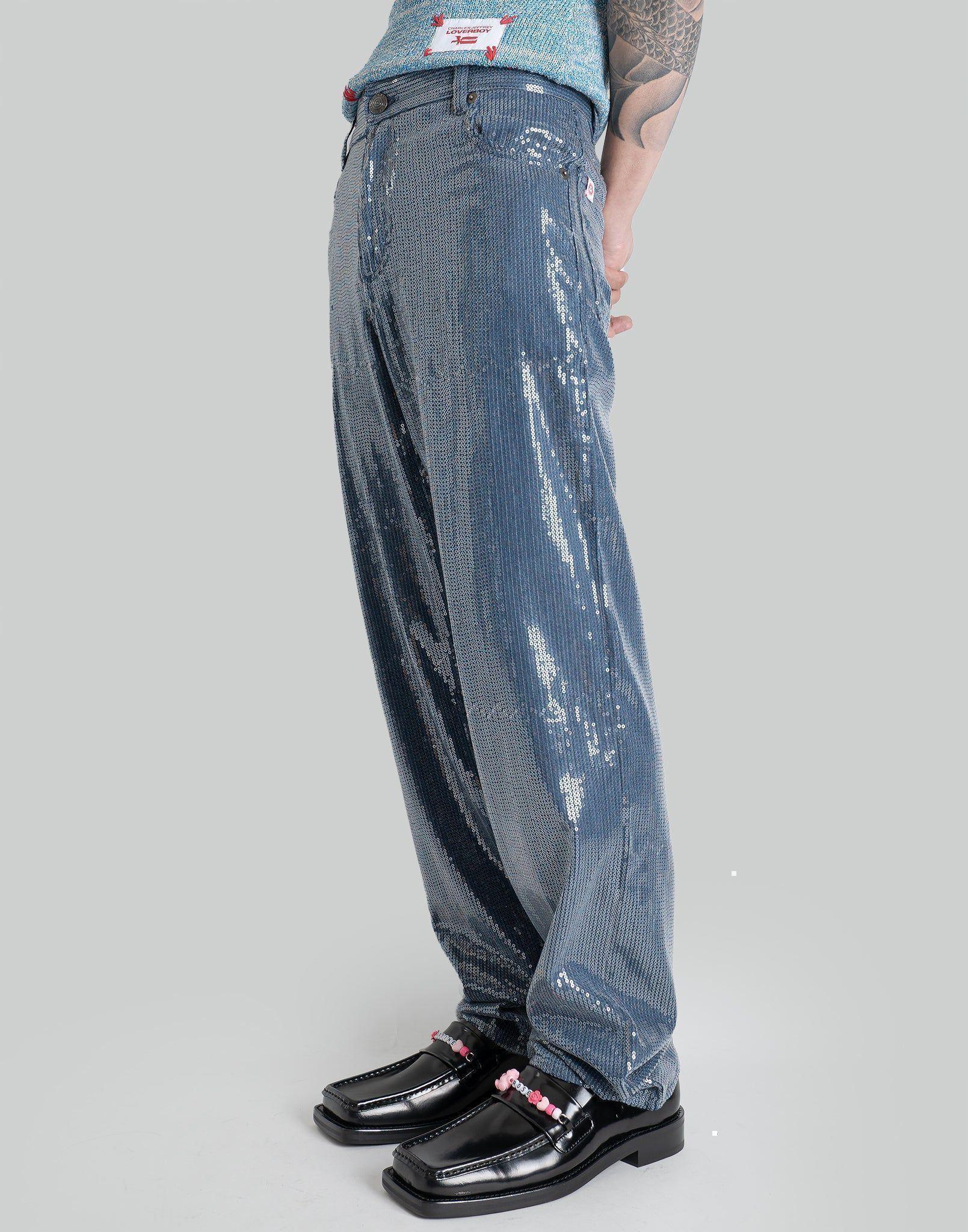 Charles Jeffrey LOVERBOY - ART DENIM JEAN - 082plus