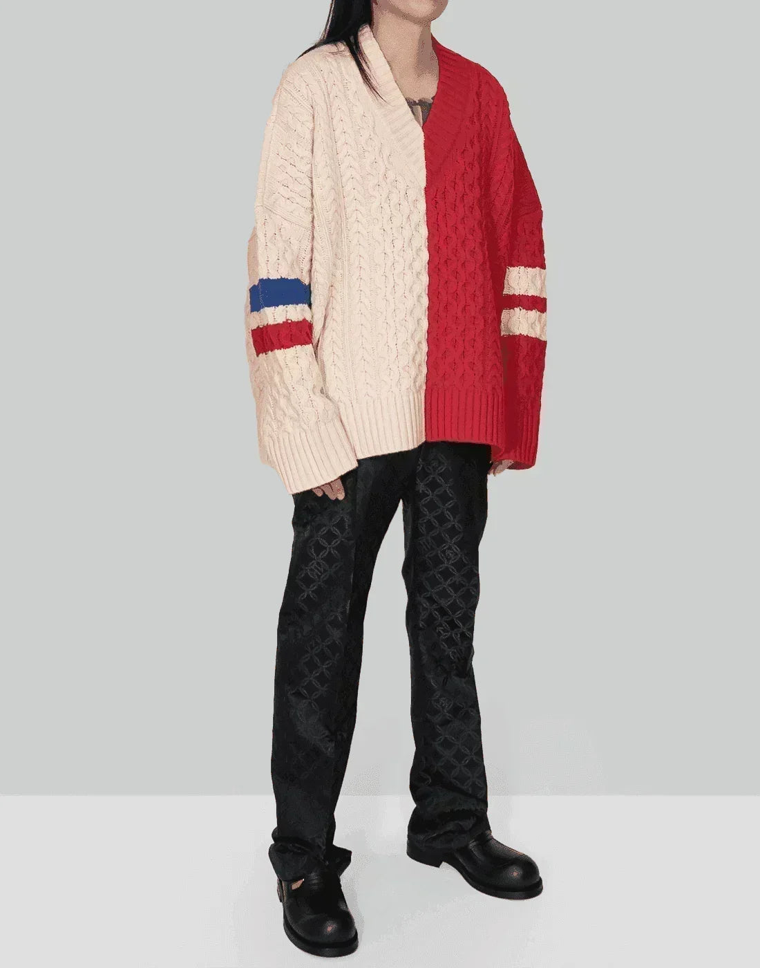 Charles Jeffrey LOVERBOY - COLLEGE CRICKET JUMPER - 082plus