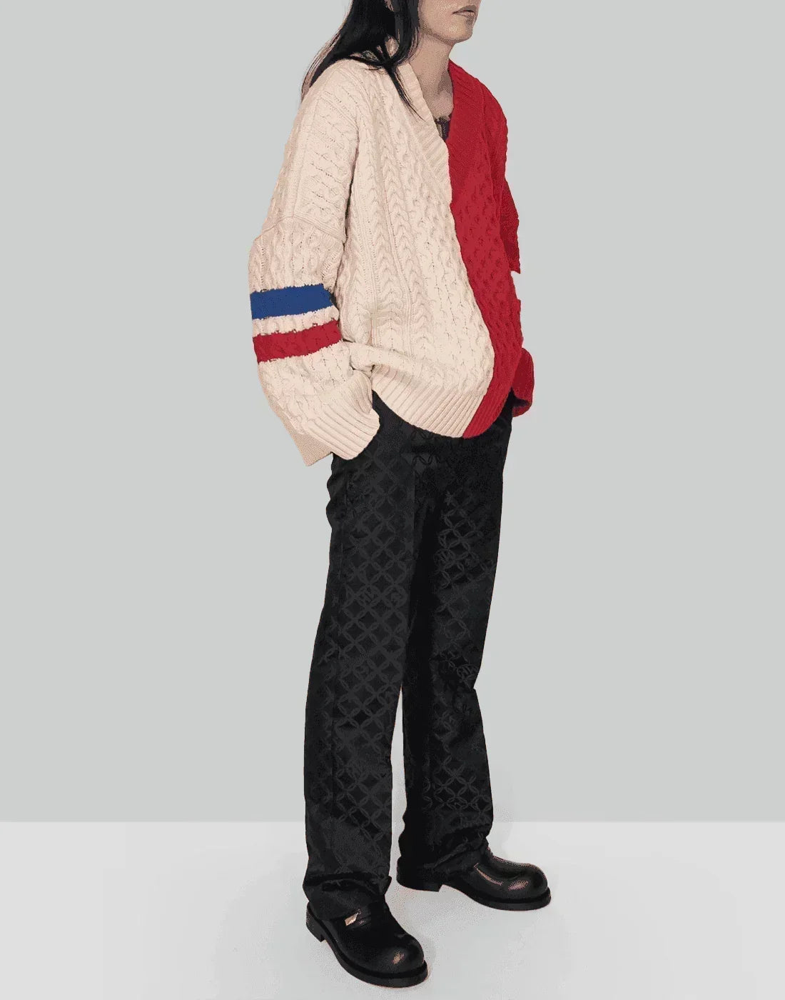 Charles Jeffrey LOVERBOY - COLLEGE CRICKET JUMPER - 082plus