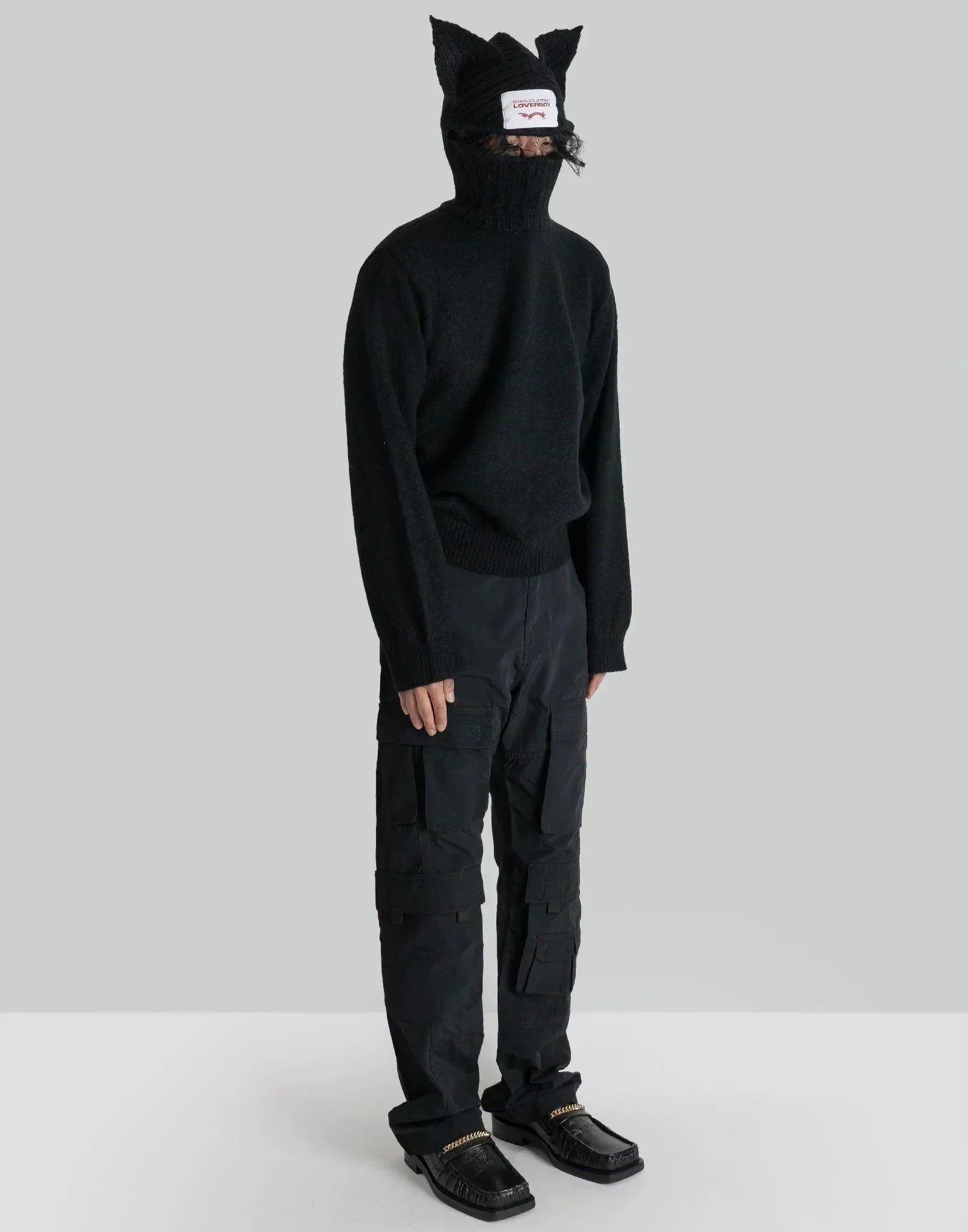 Charles Jeffrey LOVERBOY - EARS BALACLAVA JUMPER - 082plus