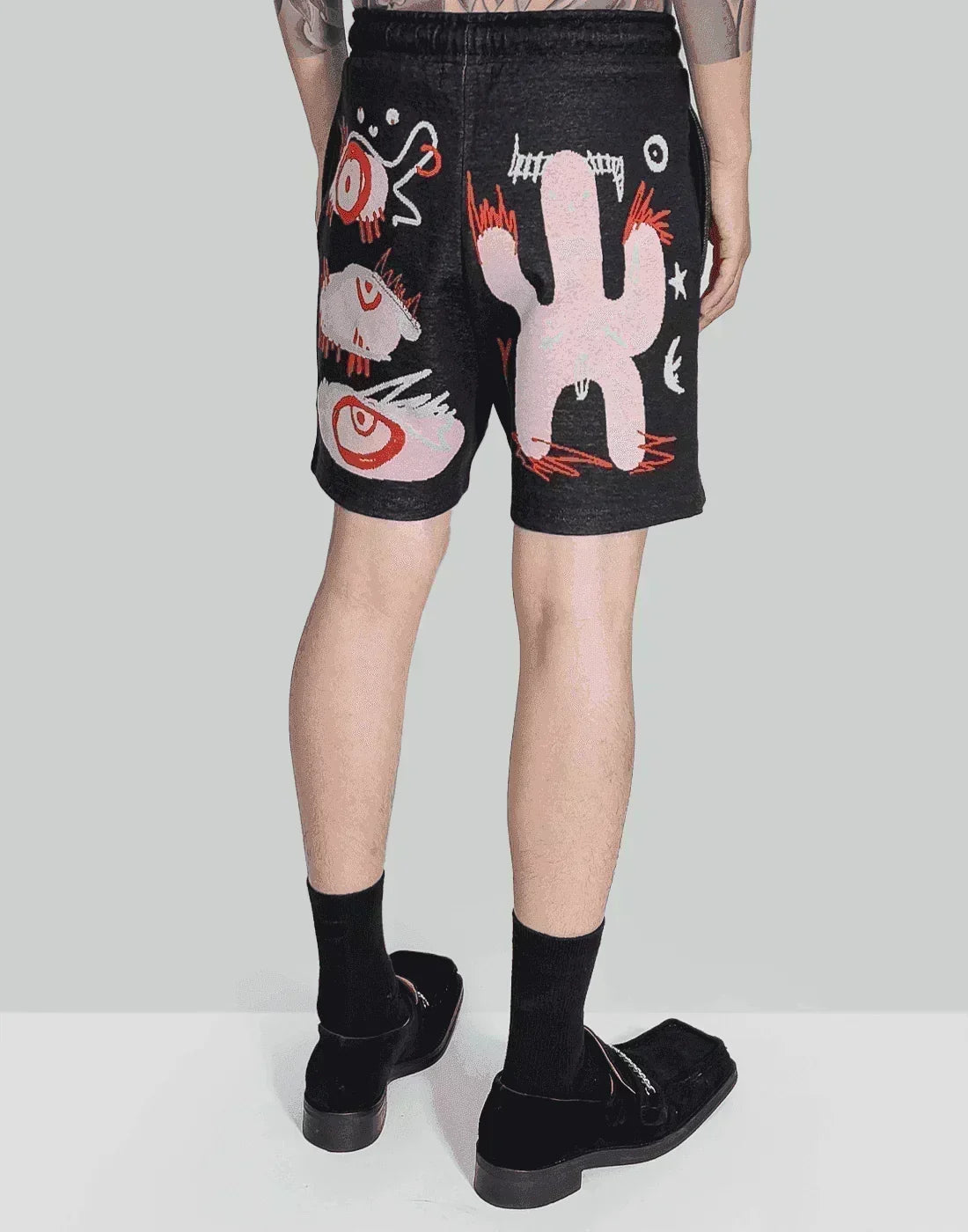 Charles Jeffrey LOVERBOY - JACQUARD SHORTS - 082plus