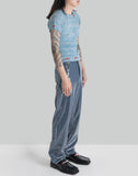 Charles Jeffrey LOVERBOY - LABEL KNITTED BABY TEE - 082plus