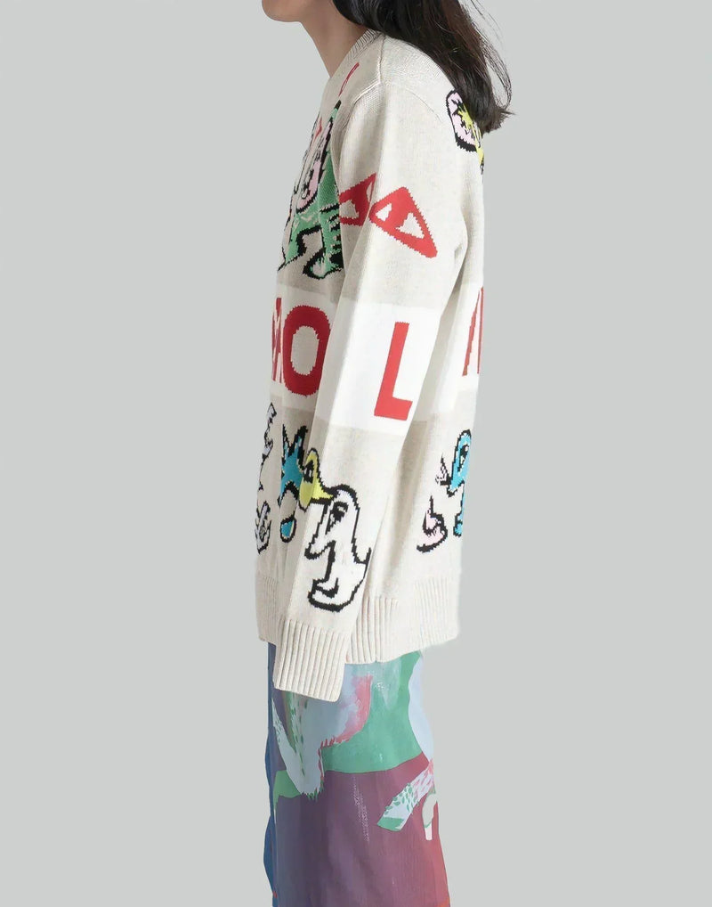 Charles Jeffrey LOVERBOY - LOVERBOY LOGO JUMPER - 082plus