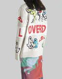 Charles Jeffrey LOVERBOY - LOVERBOY LOGO JUMPER - 082plus