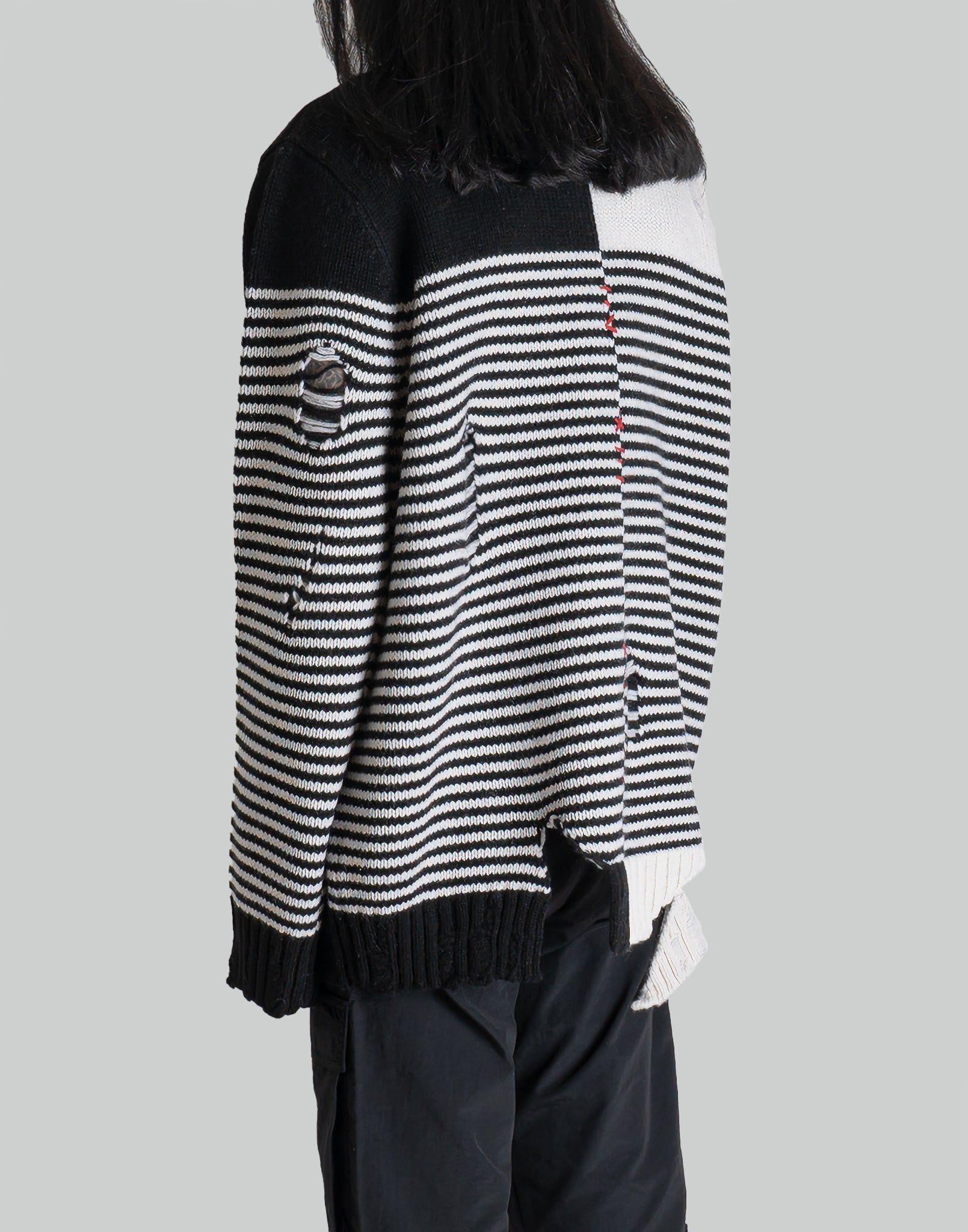 Charles Jeffrey LOVERBOY - MEGA SHRED JUMPER - 082plus