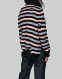 Charles Jeffrey LOVERBOY - MEGA SHRED STRIPE JUMPER - 082plus