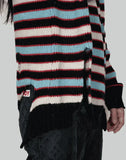 Charles Jeffrey LOVERBOY - MEGA SHRED STRIPE JUMPER - 082plus