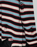 Charles Jeffrey LOVERBOY - MEGA SHRED STRIPE JUMPER - 082plus