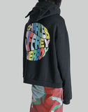 Charles Jeffrey LOVERBOY - PRINTED LOGO EARS HOODY - 082plus