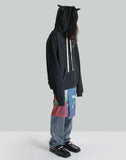 Charles Jeffrey LOVERBOY - PRINTED LOGO EARS HOODY - 082plus