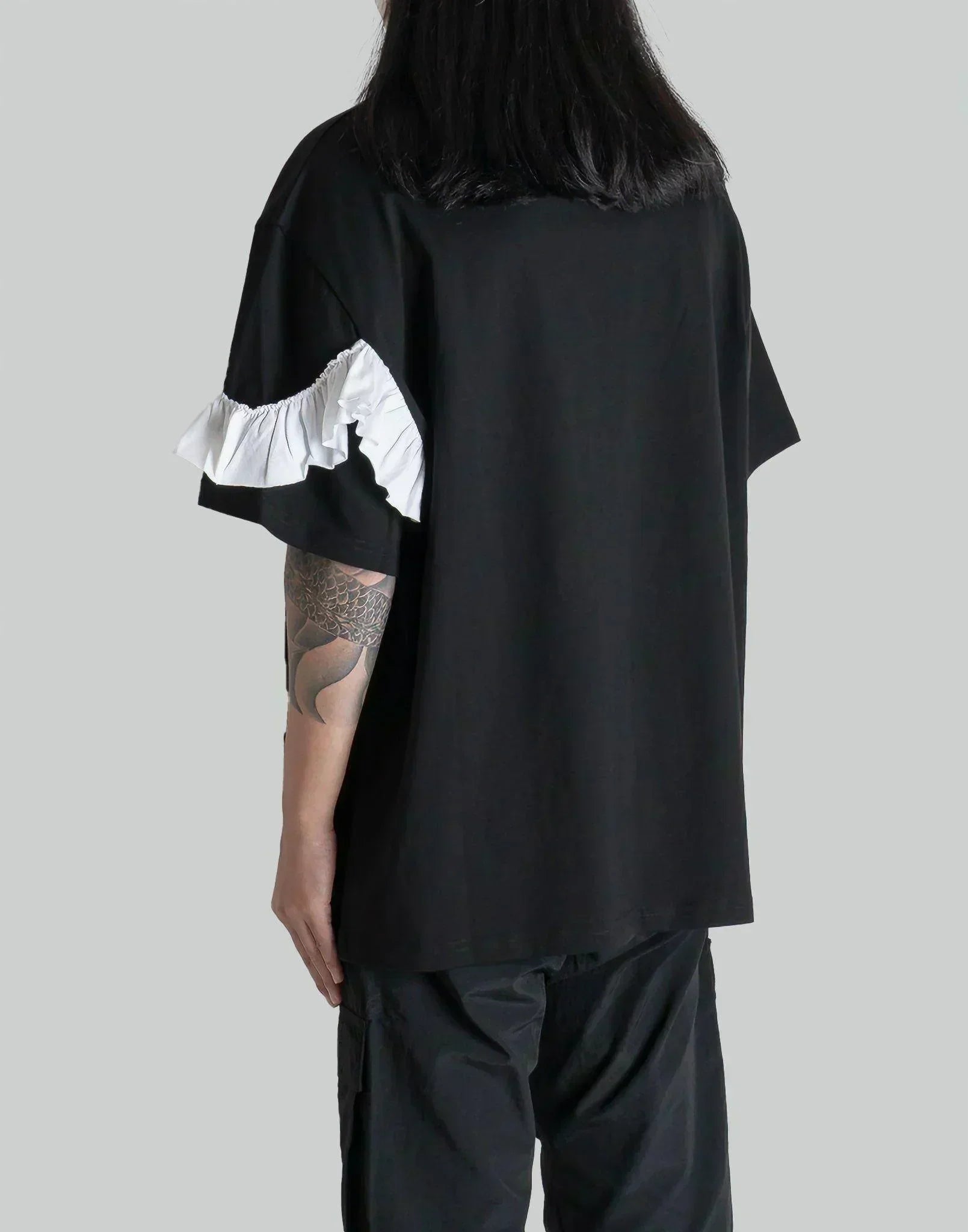 Charles Jeffrey LOVERBOY - RUFFLE PATCH TEE - 082plus