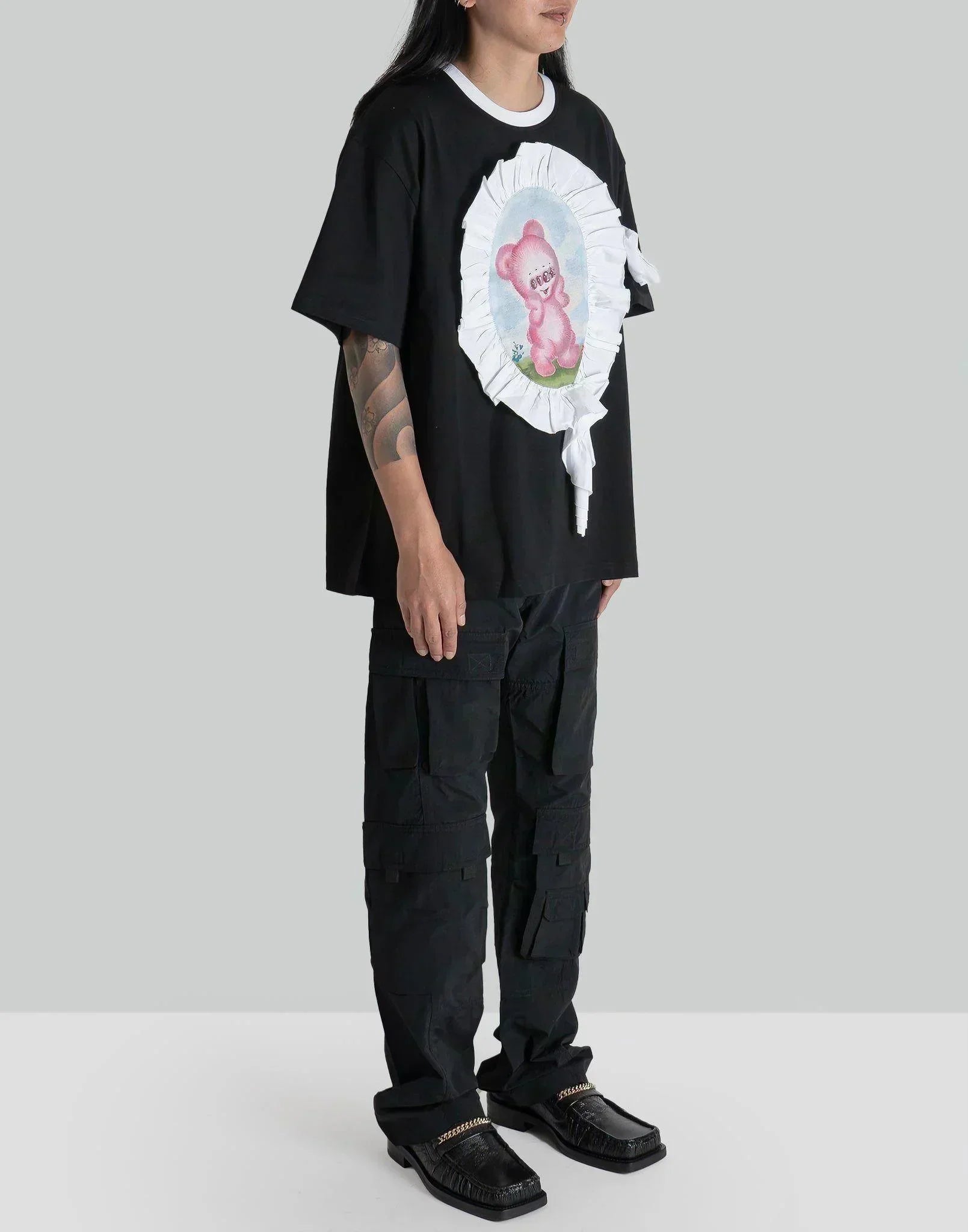 Charles Jeffrey LOVERBOY - RUFFLE PATCH TEE - 082plus