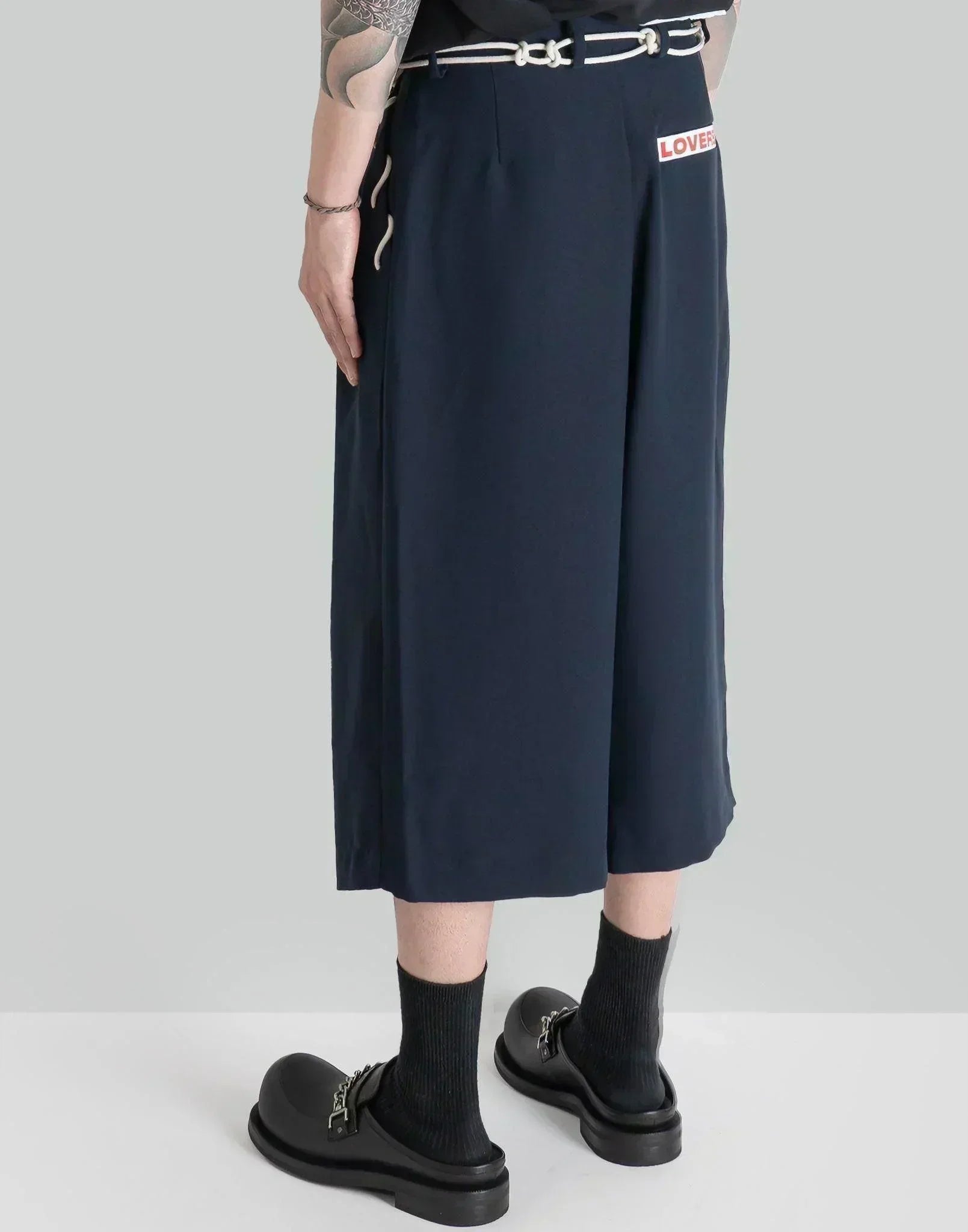 Charles Jeffrey LOVERBOY - SAILOR WIDE LEG SHORTS MEN - 082plus