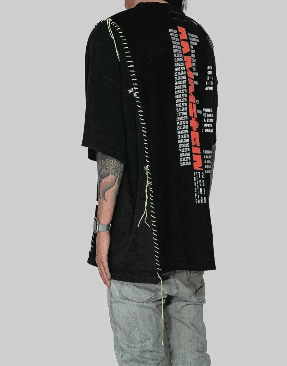 DISCOVERED - I stitch Band Tee - 082plus