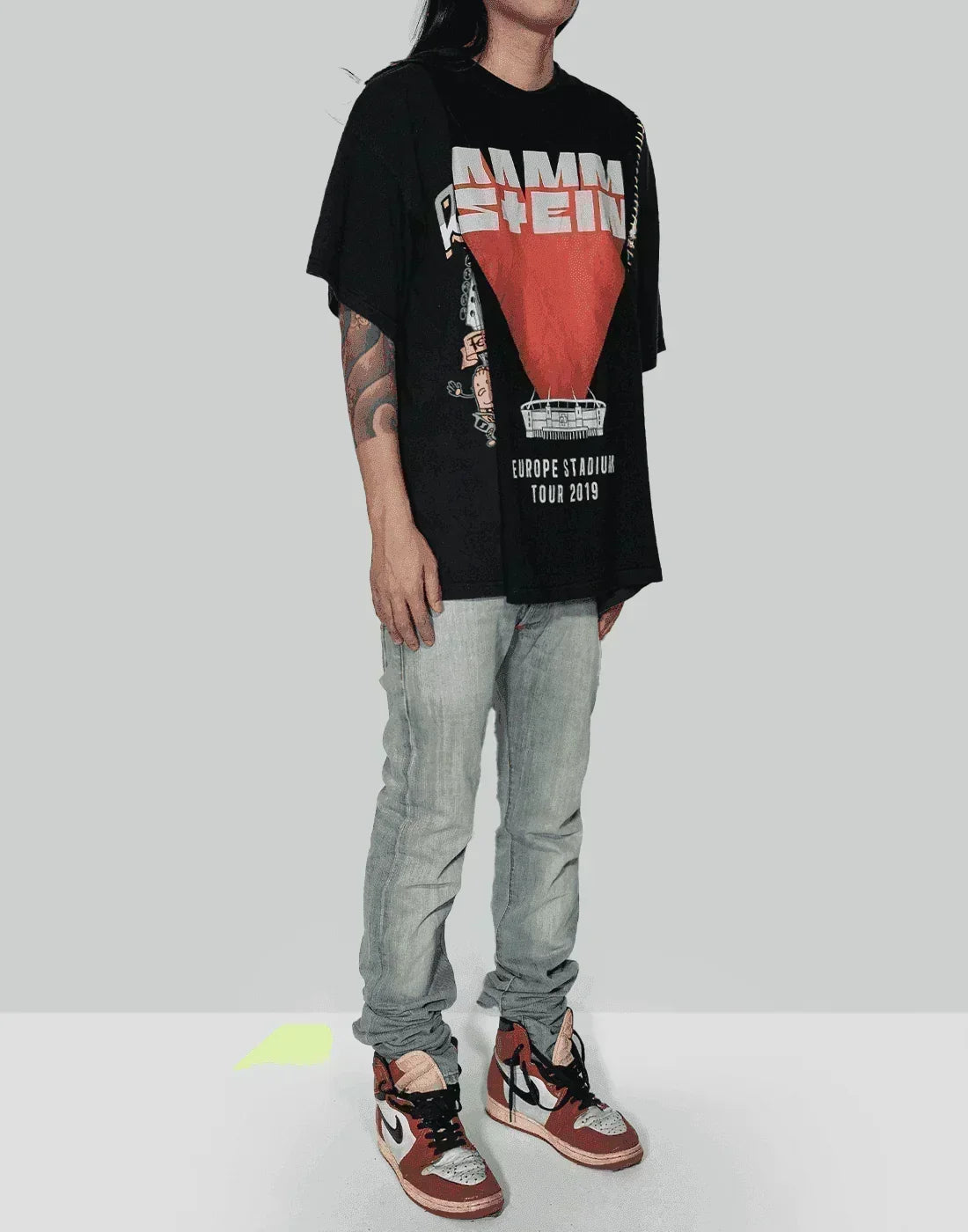 DISCOVERED - I stitch Band Tee - 082plus