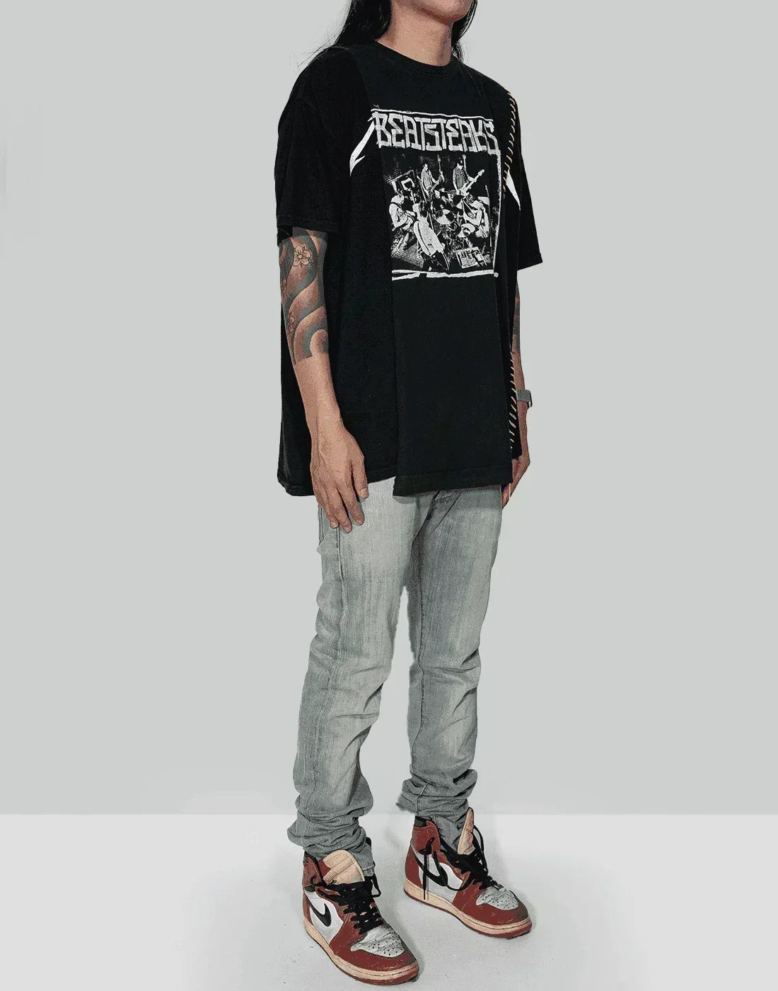 DISCOVERED - I stitch Band Tee - 082plus