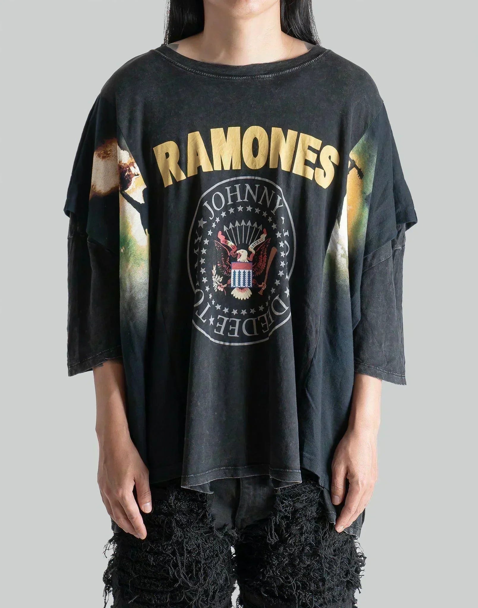 DISCOVERED - Layered Band Tee - 082plus