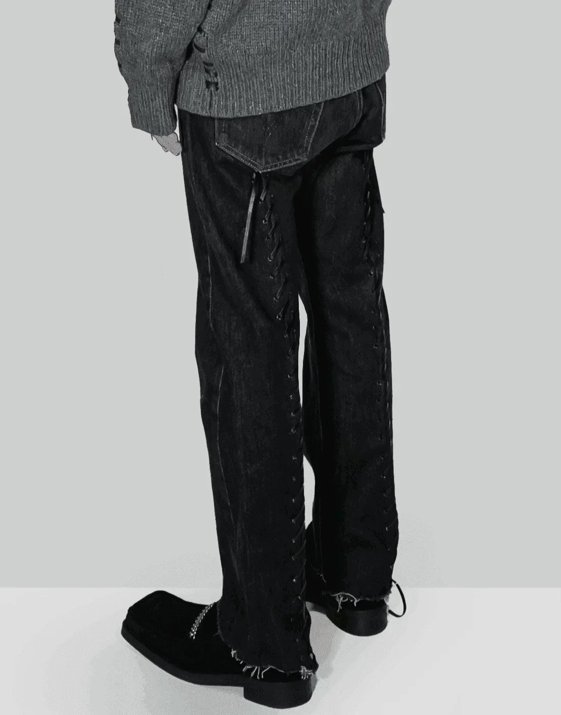 DISCOVERED - Looping Denim Pants - 082plus
