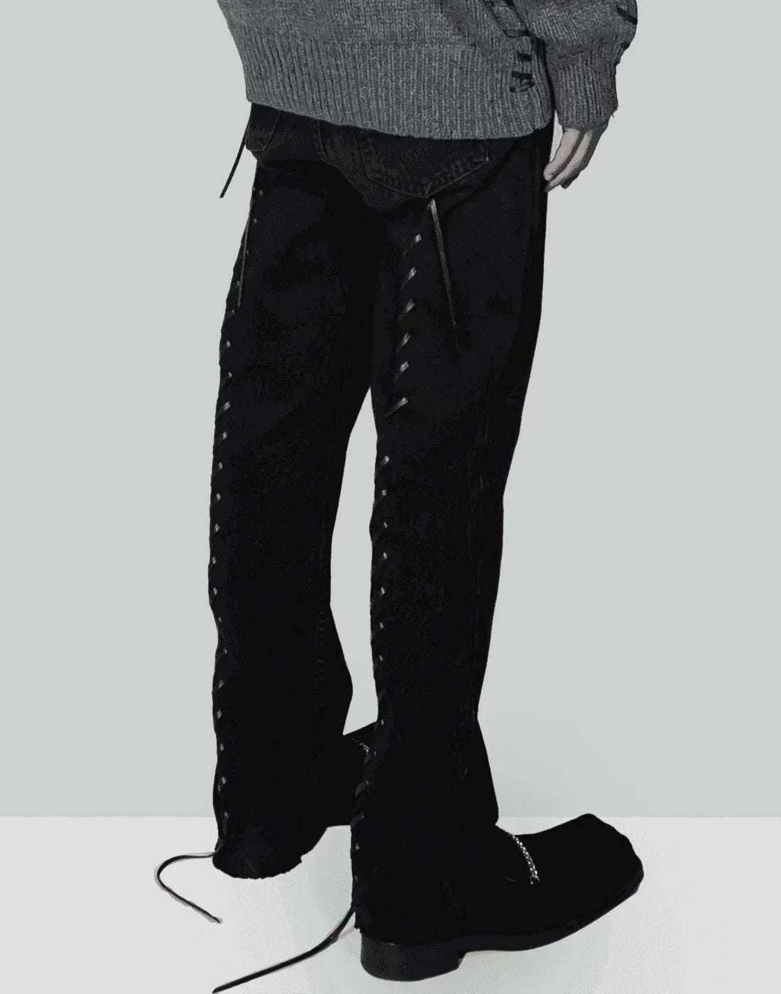DISCOVERED - Looping Denim Pants - 082plus