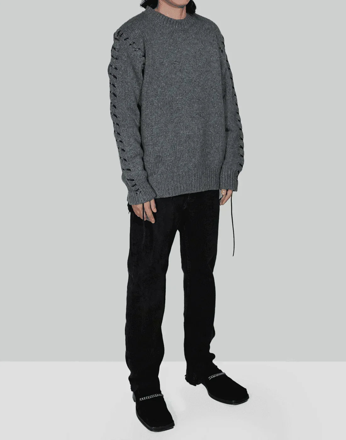 DISCOVERED - Looping Denim Pants - 082plus