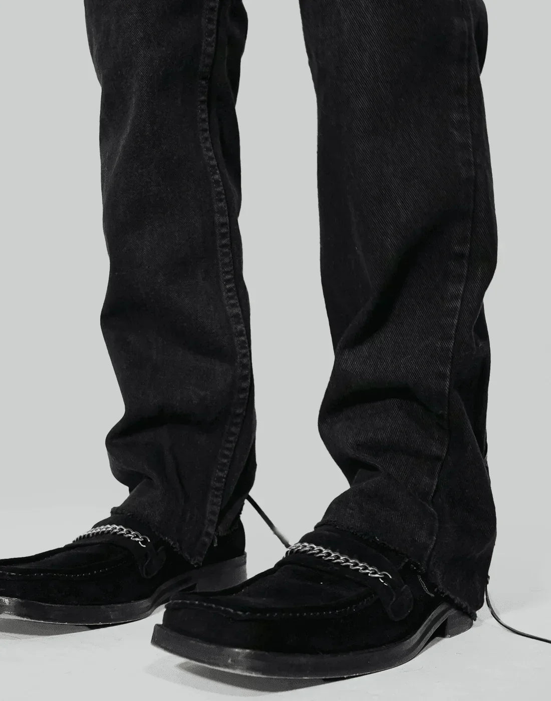 DISCOVERED - Looping Denim Pants - 082plus