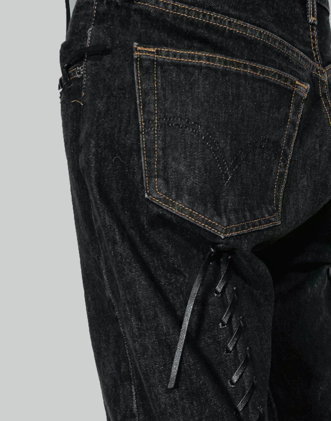 DISCOVERED - Looping Denim Pants - 082plus