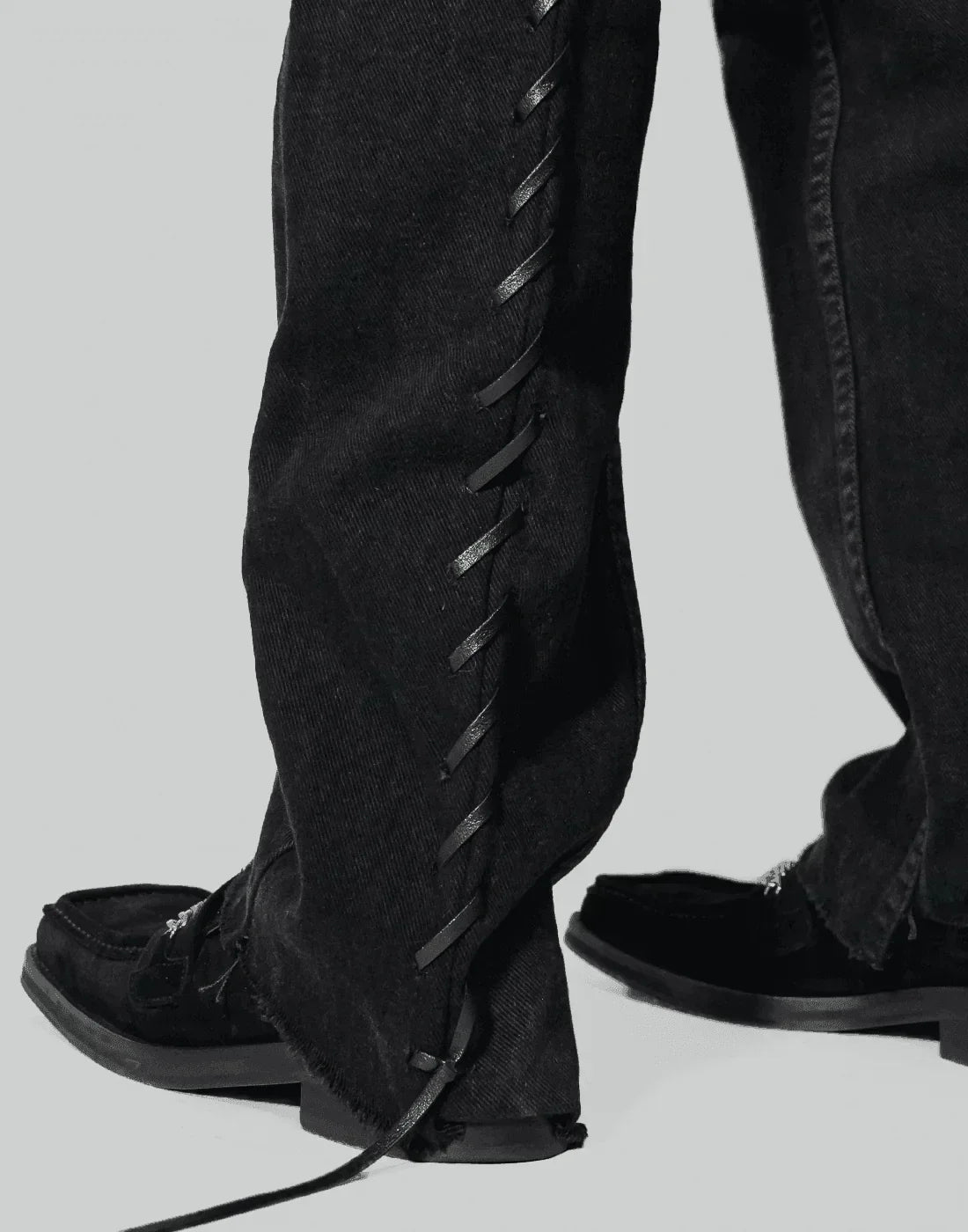 DISCOVERED - Looping Denim Pants - 082plus